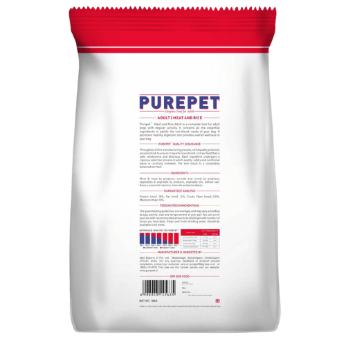 purepet adult dry dog food back drbaraiya